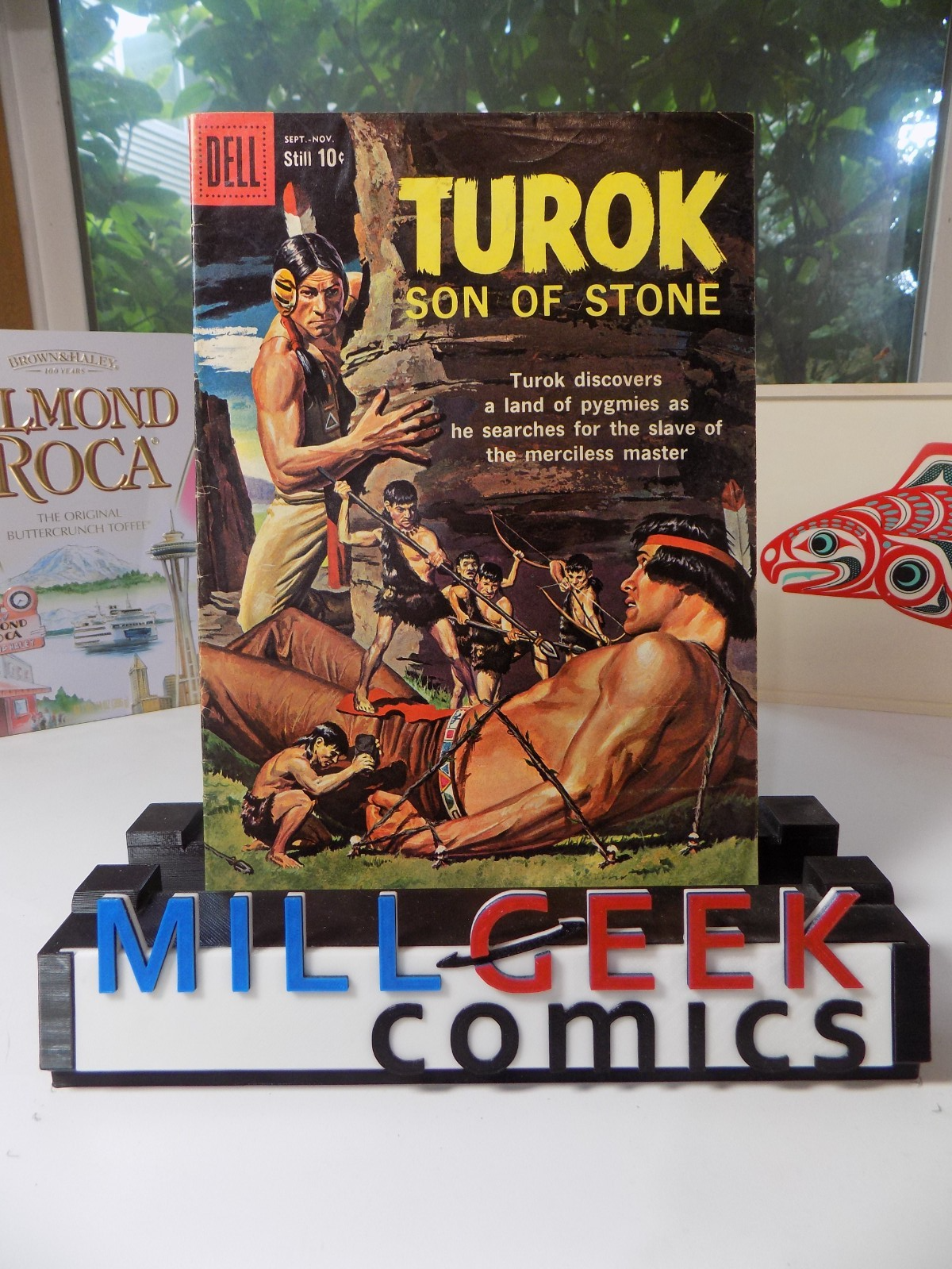 Turok Son of Stone #17 Dell Comic Sept.-Nov. 1959 Fine/Very Fine