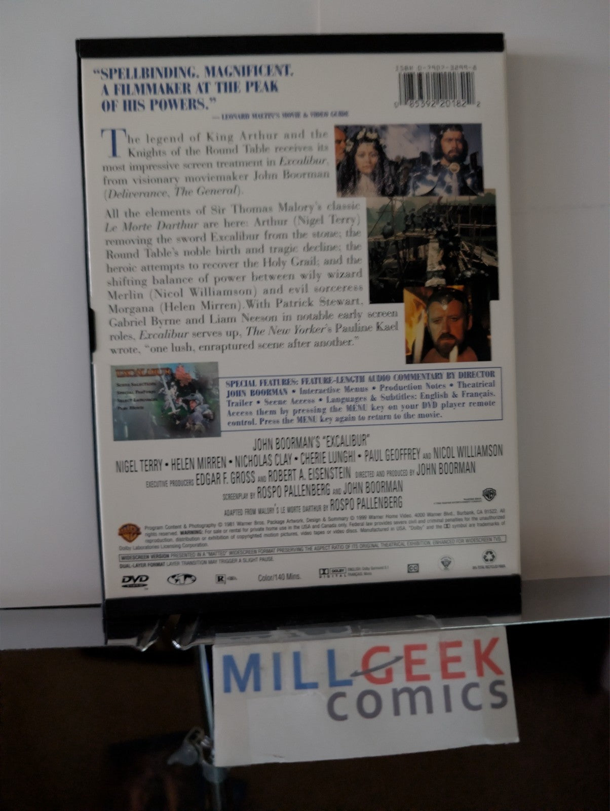 Swashbuckler / Excalibur, 2 Movie Set (DVD) Like New-JD