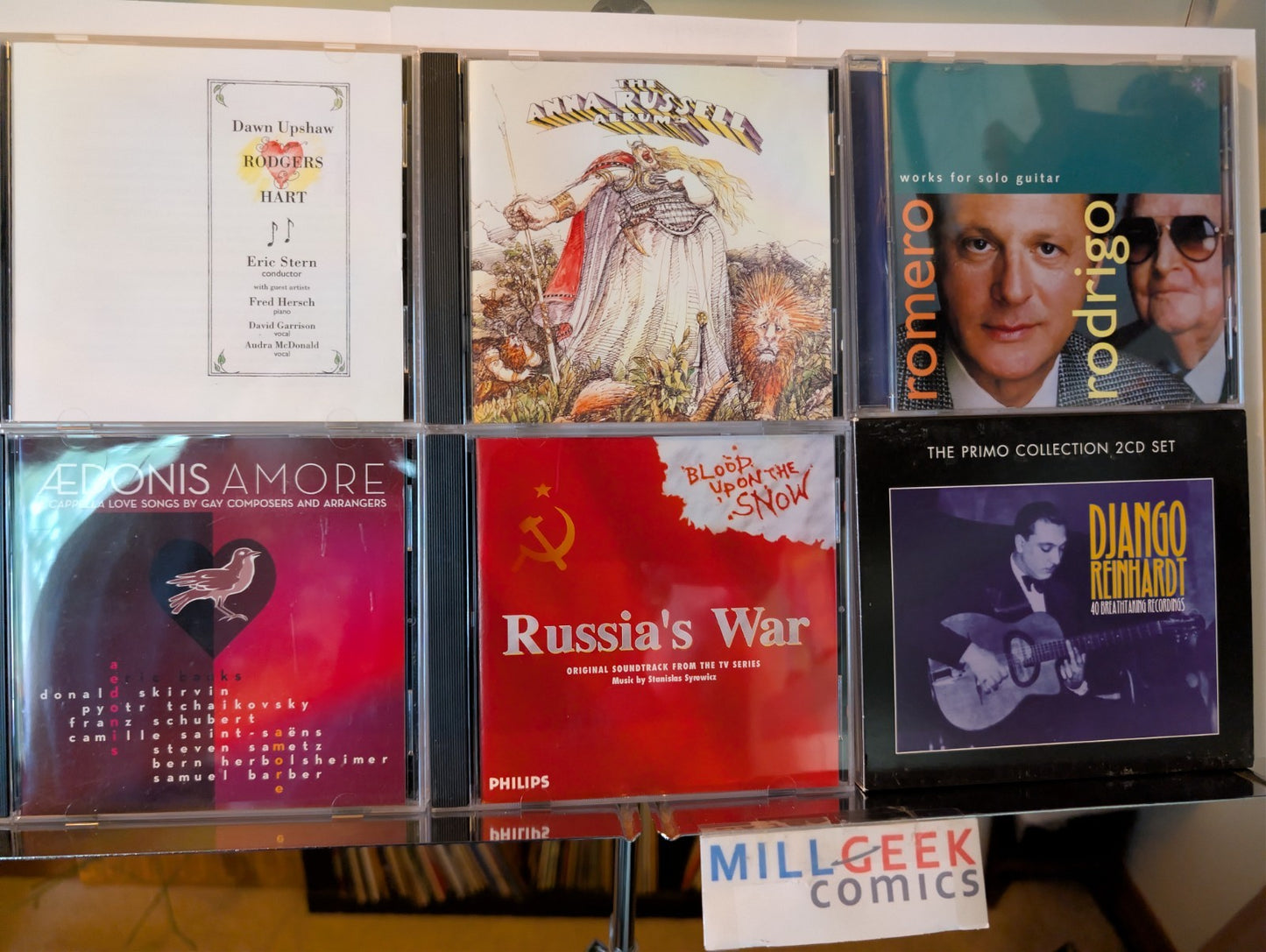 Classical Music 6 CD Lot (Joaquin Rodrigo, Eric Banks, Reinhardt, more...) -JD