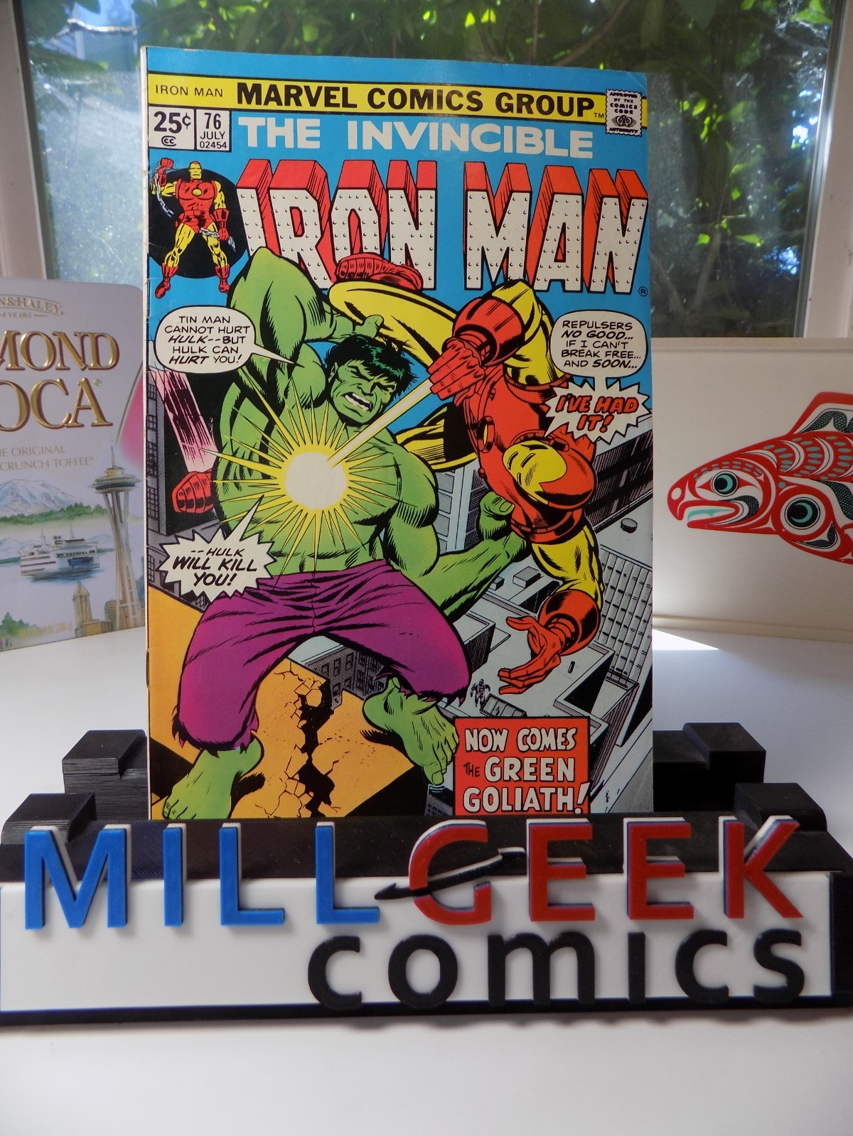 Iron Man #76 Marvel Comic July 1975 Very Fine-