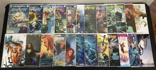 Aquaman 1-46 + Rebirth 1 + Future State 1-2 + Aquaman/Jabberjaw 1 Comic Bundle