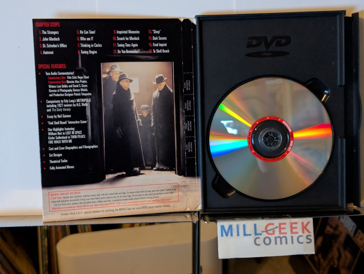 Dark City / Demolition Man, 2 Dystopian Movie Set (DVD) -JD
