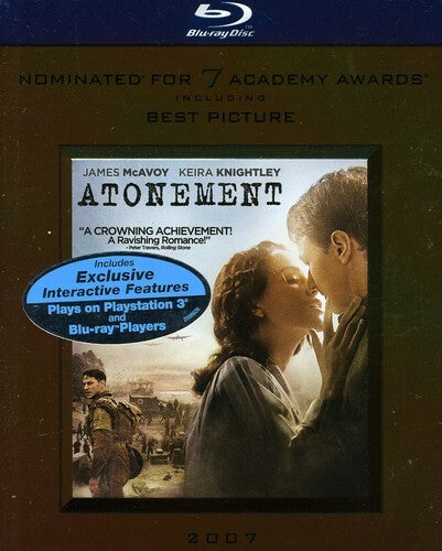 Atonement, James McAvoy & Keira Knightley (Blu-ray) -JD