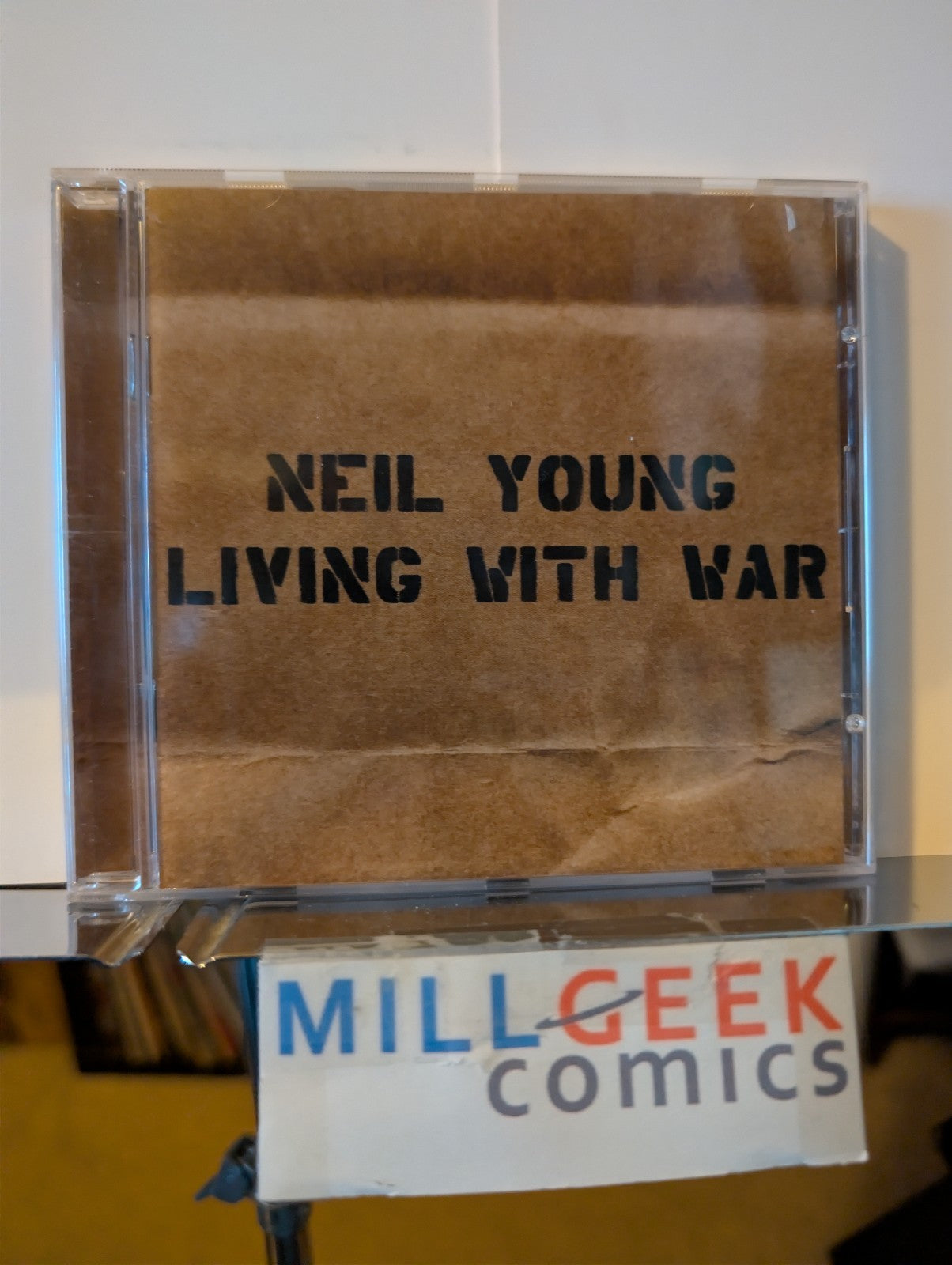 Neil Young 2 CD Lot (Harvest Moon, Living with War) -JD