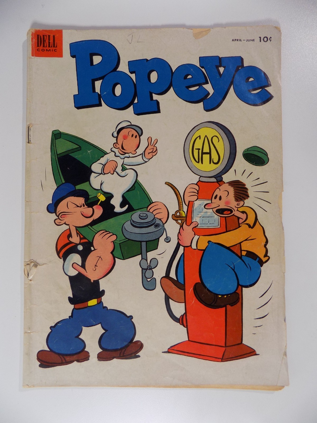 Popeye #24 Dell Comic April-June 1953 Very Good-