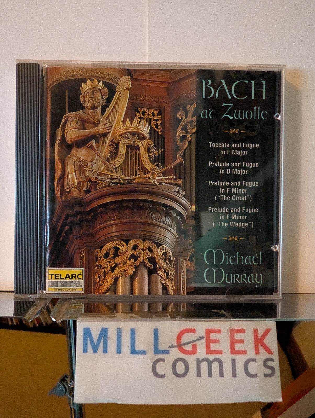 Classical & Folk Music 2 CD Lot (Bach at Zwolle, Riders in the Sky) -JD