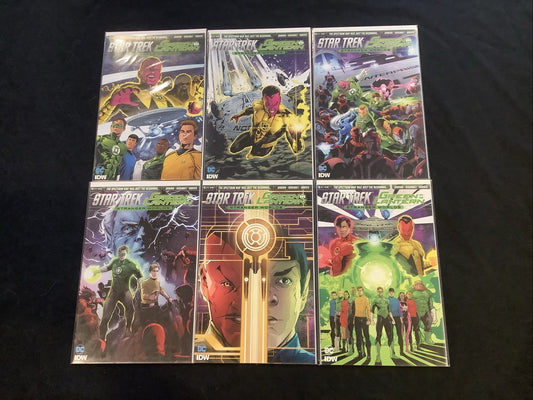 Star Trek / Green Lantern: Stranger Worlds #1-6 Complete Comic Set, IDW, DC