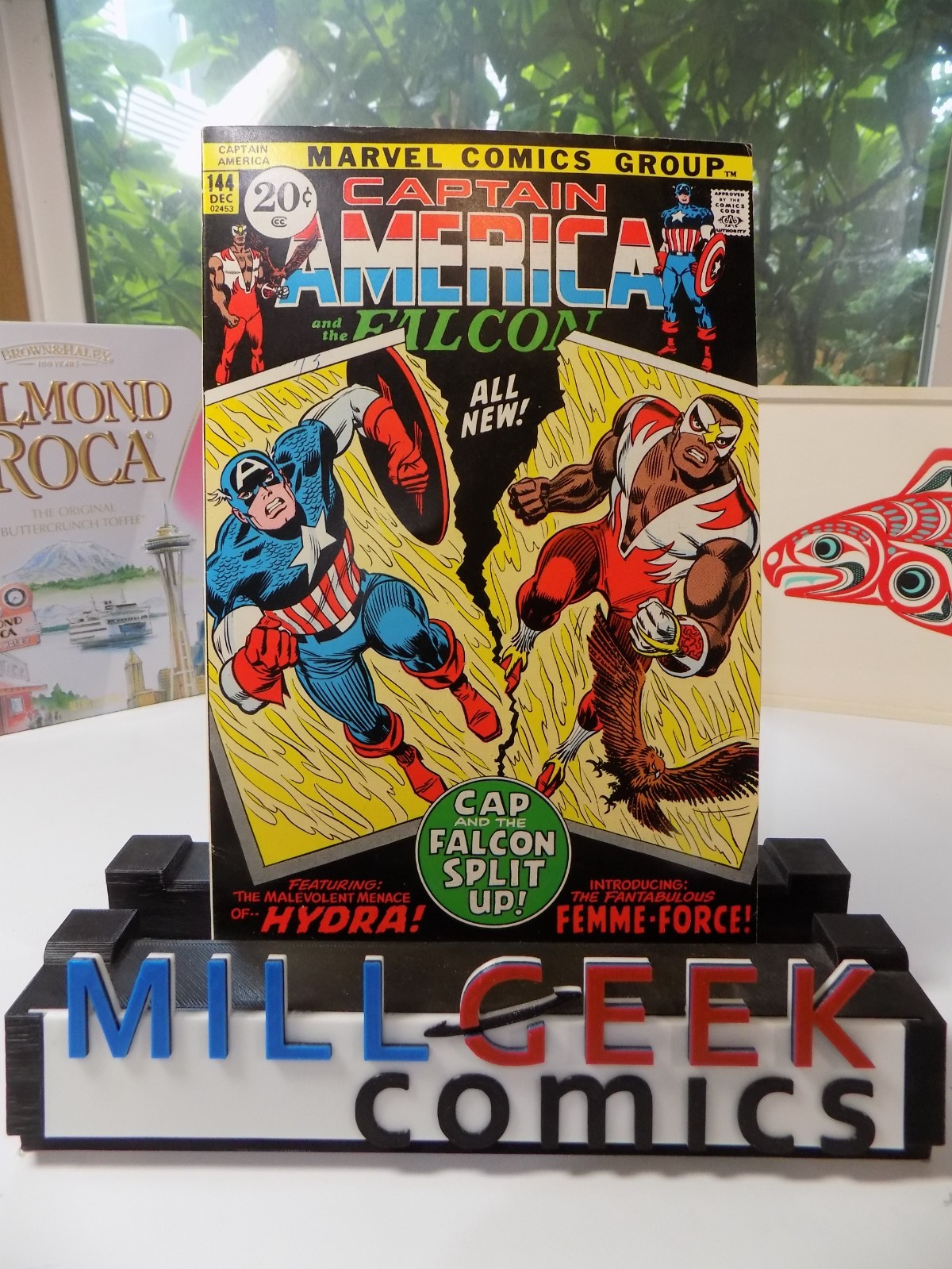 Captain America #144 Marvel Comic December 1971 Very Fine