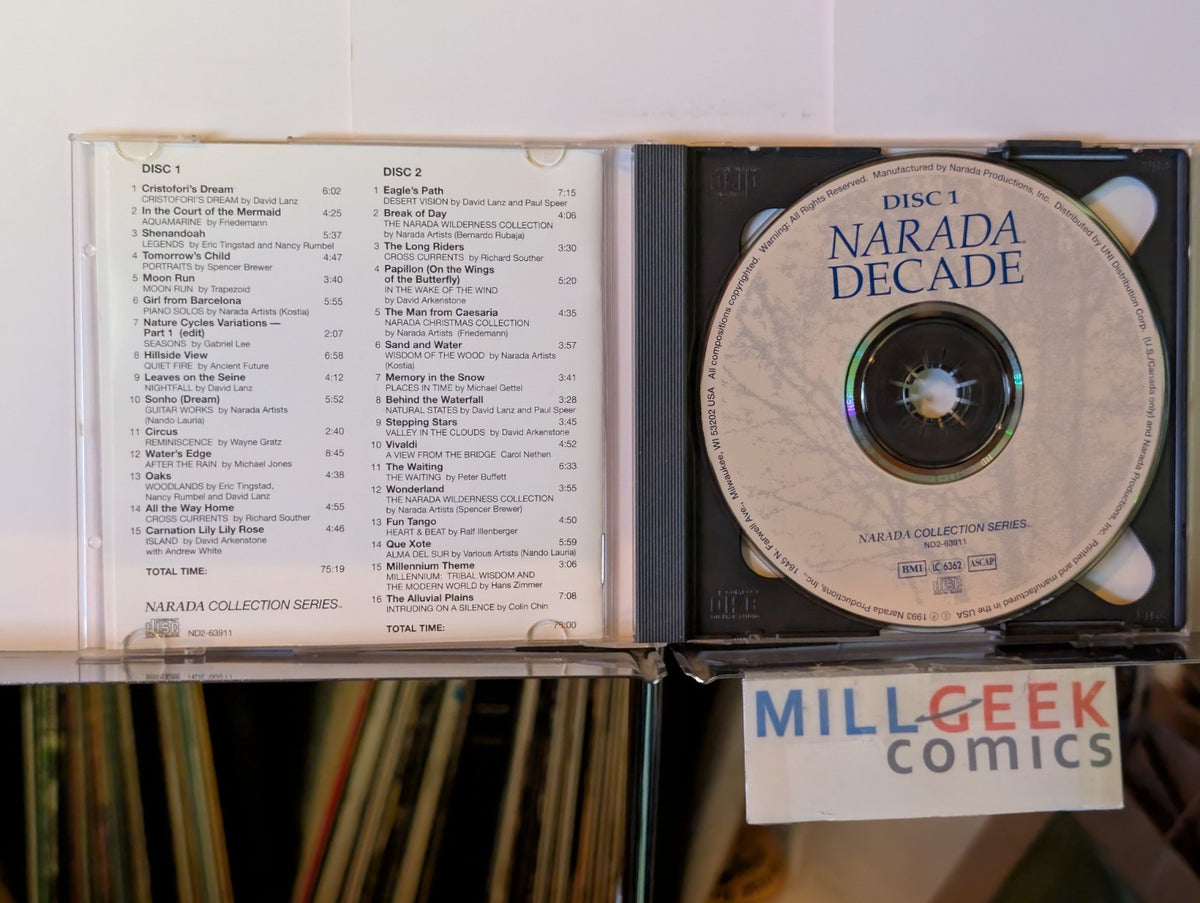 Narada Decade - The Anniversary Collection, 2 CD Set (CD 1993) Like New -JD