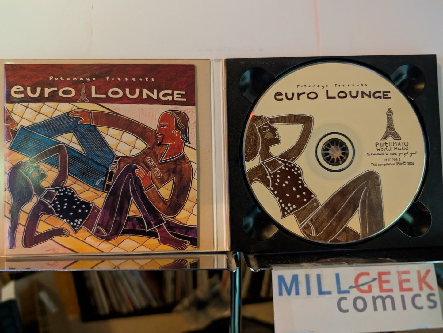 Lounge Ambient, 4 CDs (Arabic Groove, Euro Lounge, Are We Here?, Vangelis) -JD
