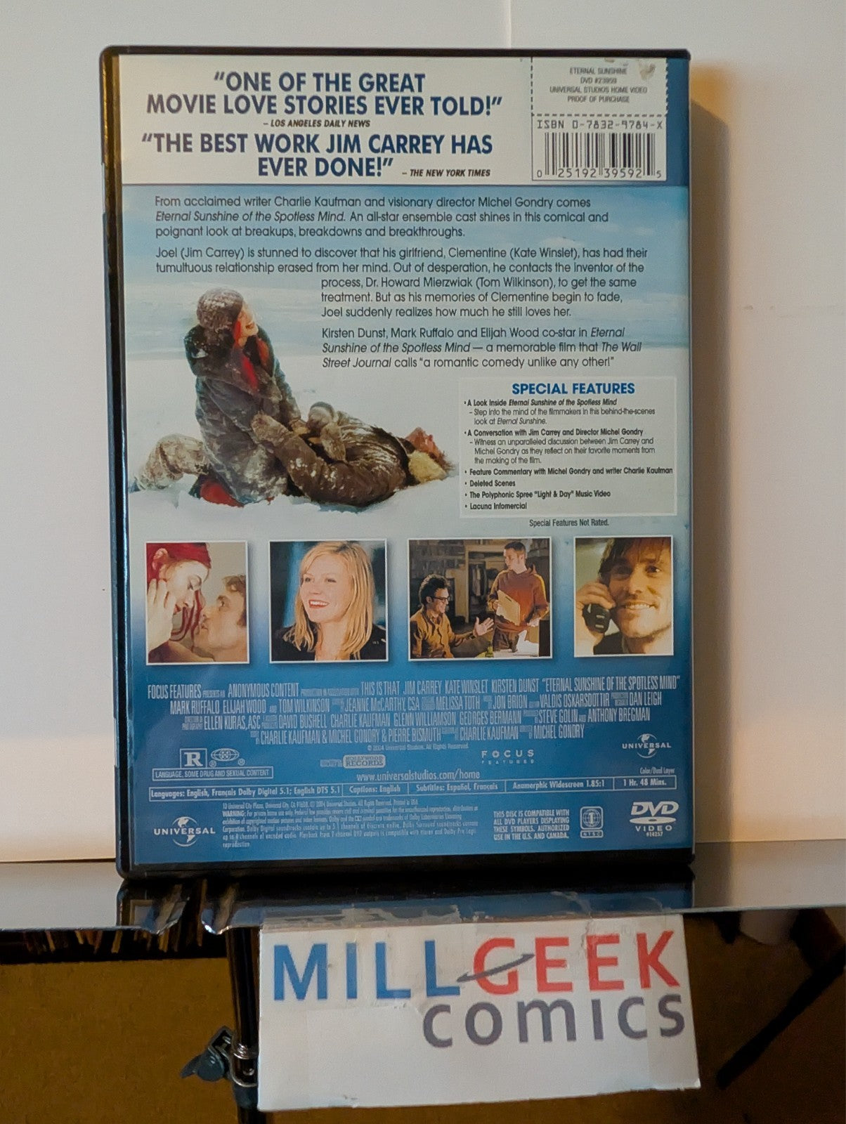 Napoleon Dynamite / Eternal Sunshine of the Spotless Mind (DVD) Like New -JD
