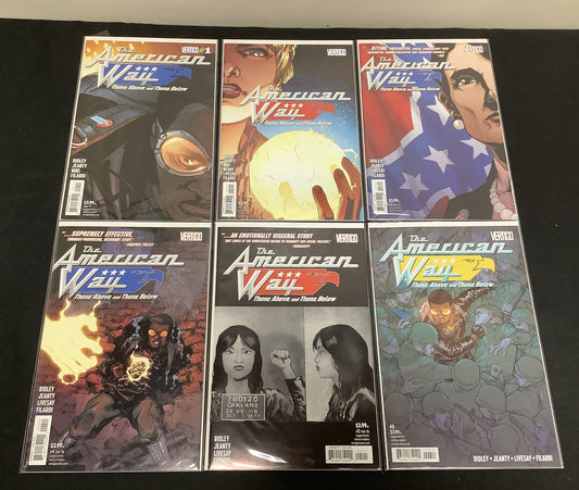 American Way: Those Above And Those Below #1-6 Complete Comic Set, Vertigo