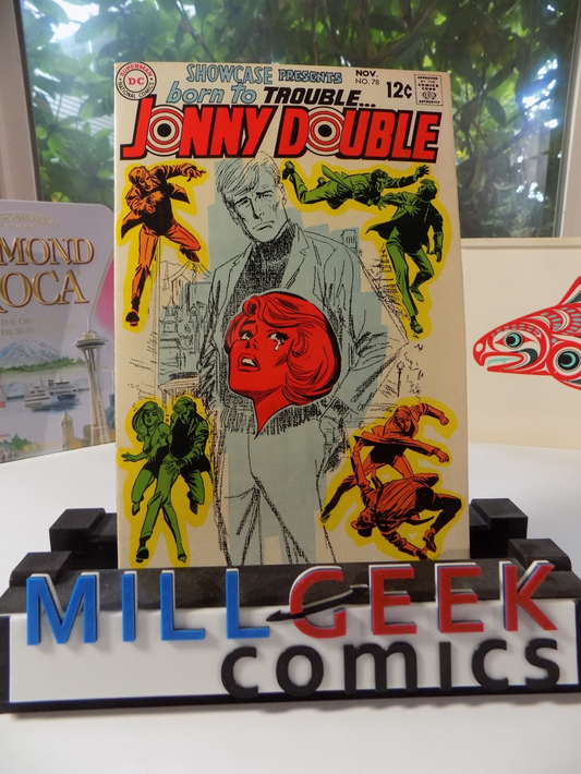 Showcase #78 Jonny Double DC Comic November 1968 Near Mint-