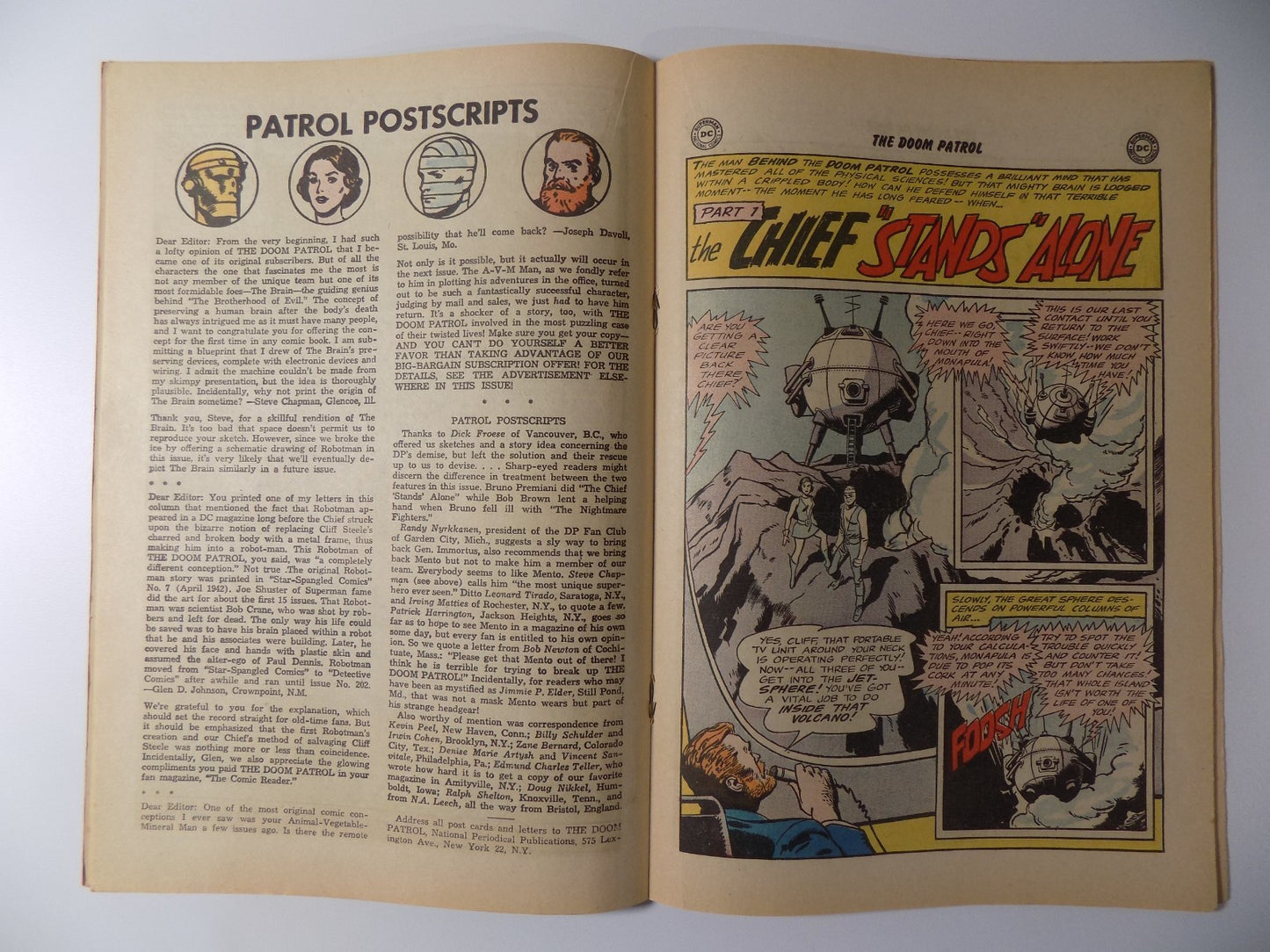 Doom Patrol #94 DC Comic March 1965 Fine-