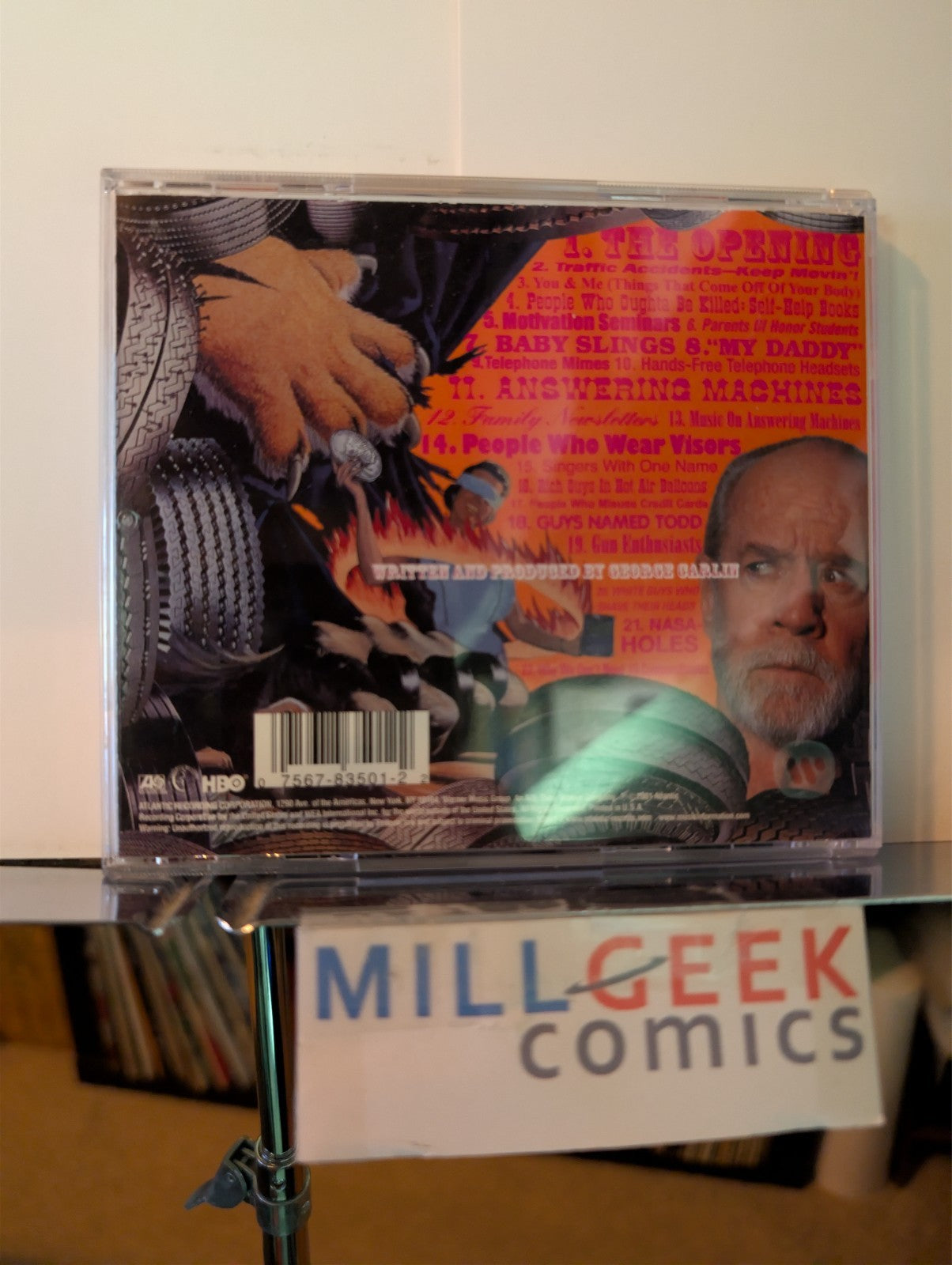 George Carlin, 2 Standup Albums (Complaints & Grievances, Back in Town) -JD