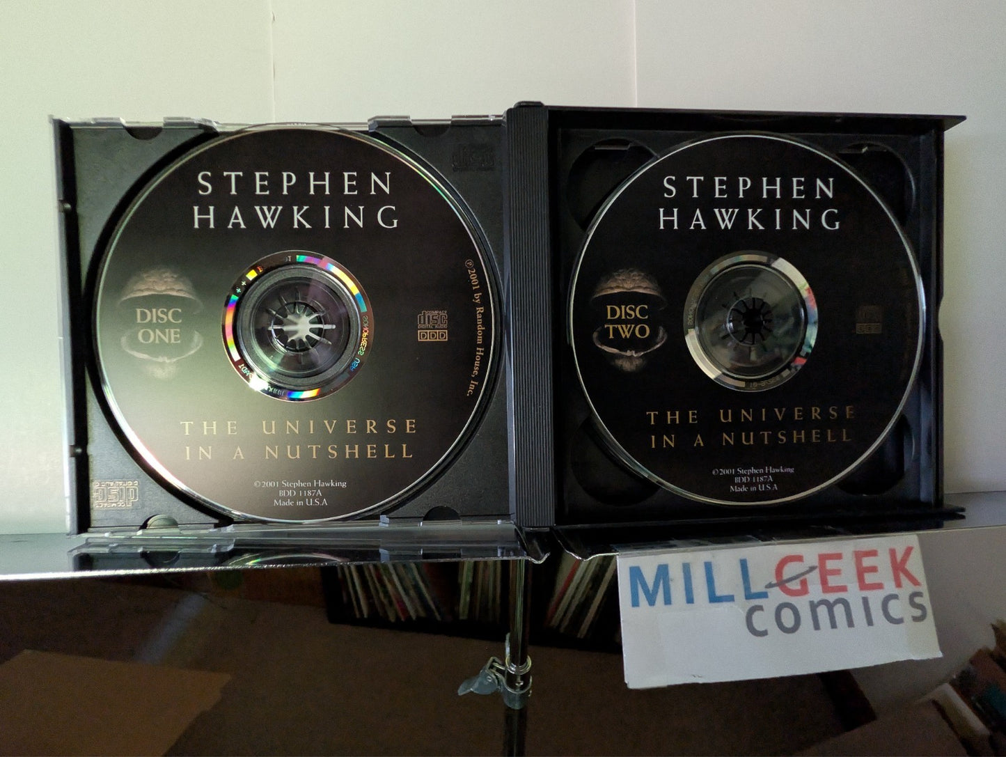 Stephen Hawking "The Universe in a Nutshell", Simon Prebble, 4 CDs -JD