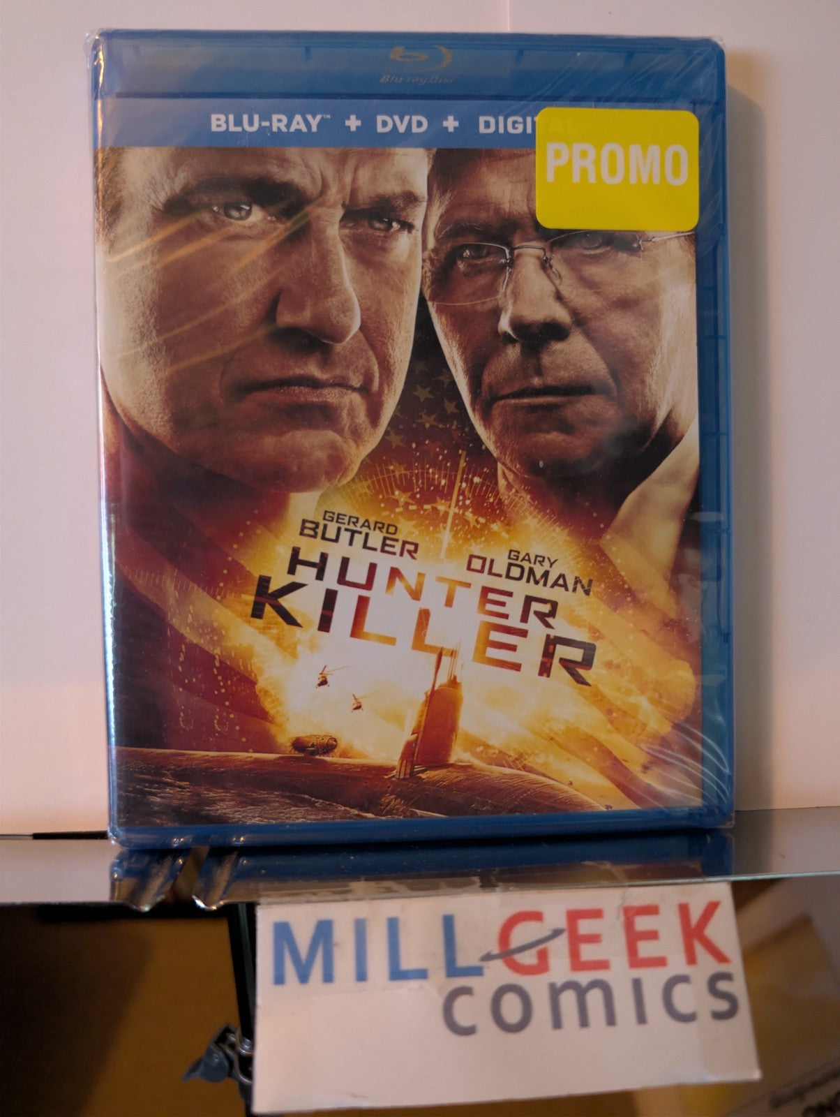 Hunter Killer, Gerard Butler & Gary Oldman (Blu-ray, 2016) -JD