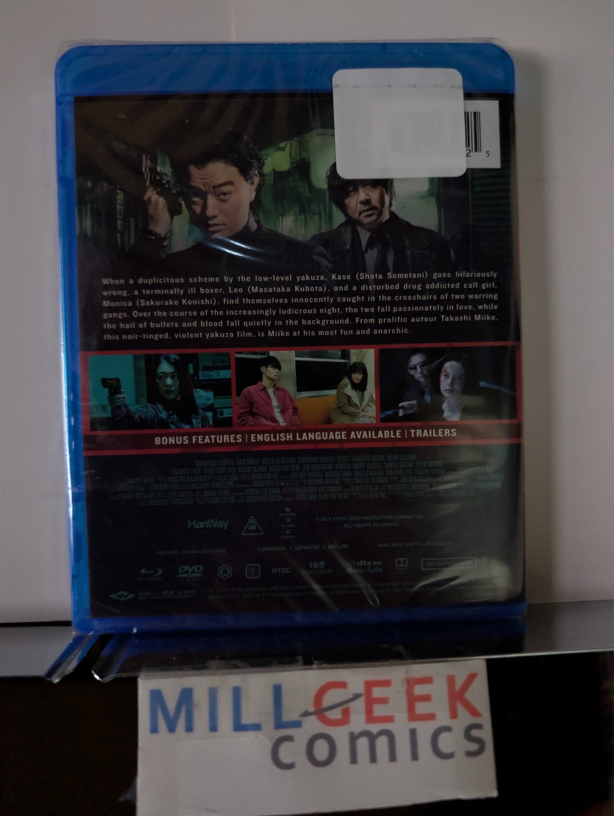 First Love / Legend, Takashi Miike, Tom Hardy 2 Movie Set (Blu-Ray) Like New -JD