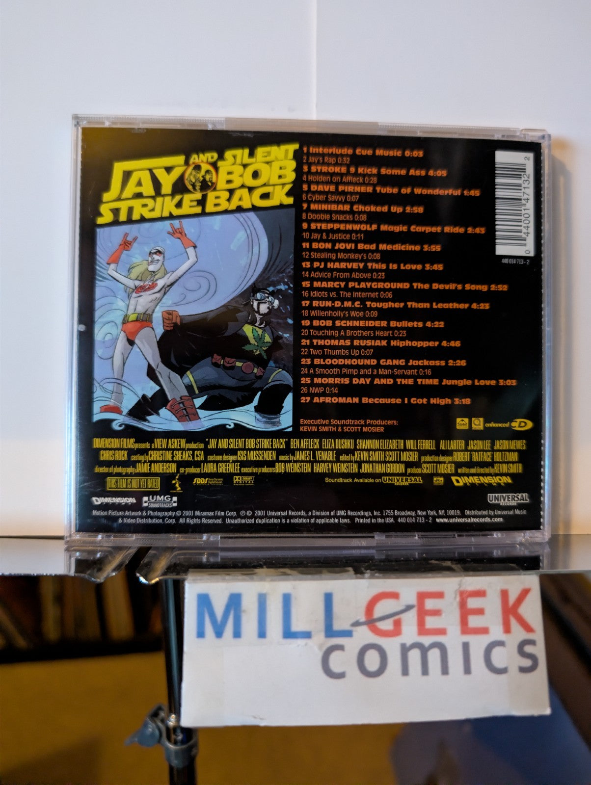 Soundtrack 5 CD Lot (Matrix, The Crow, Heavy Metal, SFW, Jay Silent Bob) -JD