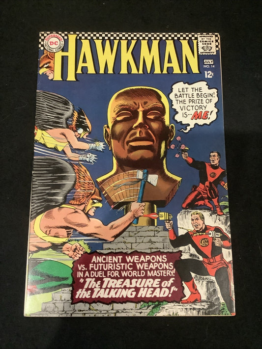 Hawkman #14 (DC Comics June-July 1966) VF (8.0) Gardner Fox, Murphy Anderson