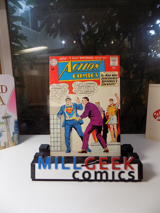 Action #297 DC Comic February 1963 Fine/Very Fine