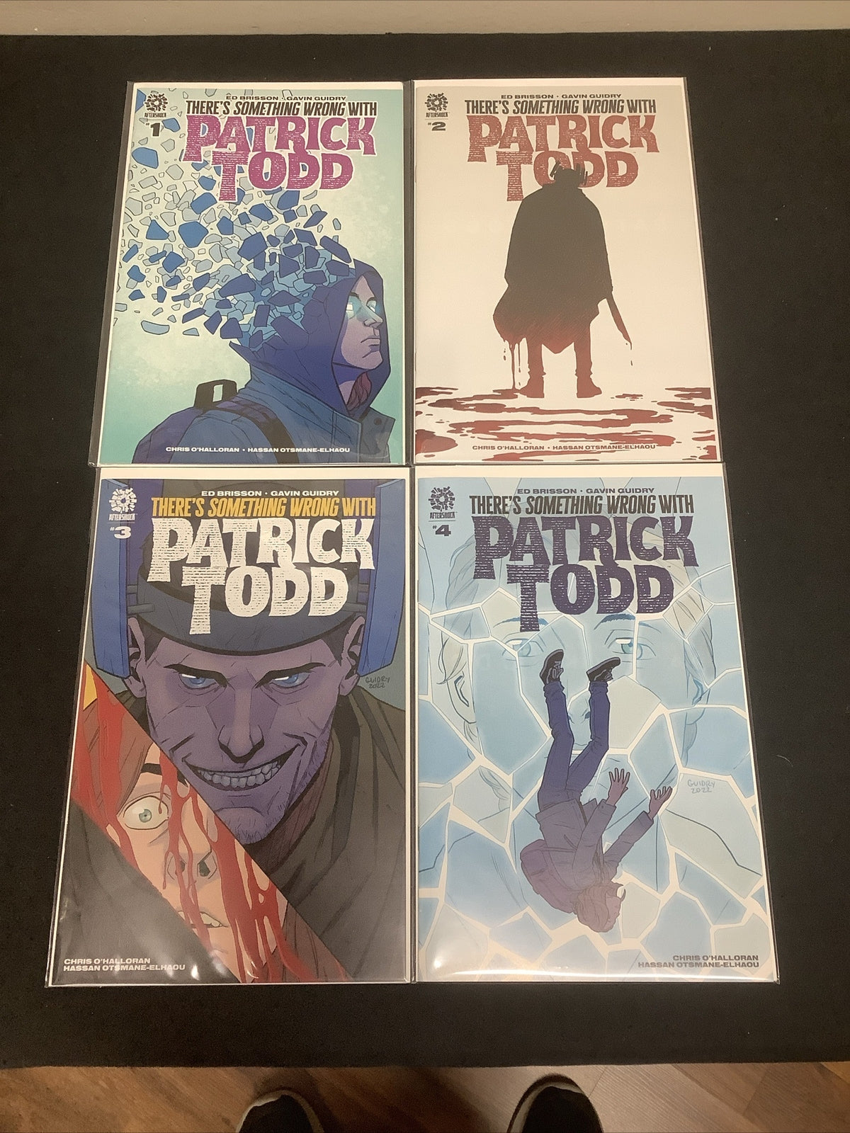 There’s Something Wrong With Patrick Todd #1-4 Complete Comic Series, Aftershock