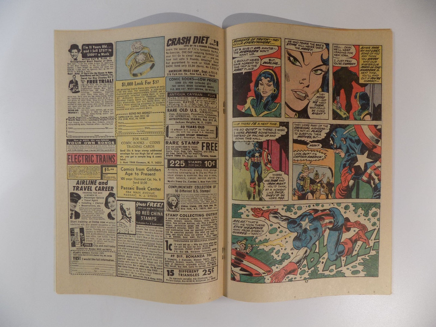 Avengers #113 Marvel Comic July 1973 Very Fine+