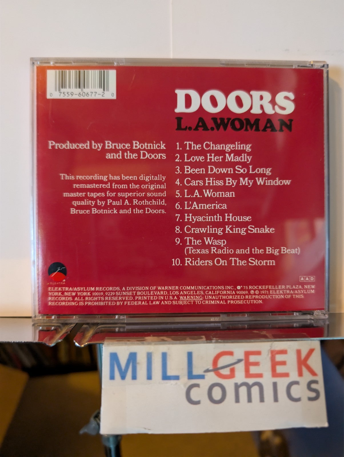 The Doors 4 CD Lot (Soft Parade, L.A. Woman, In Concert, Absolutely Live) -JD