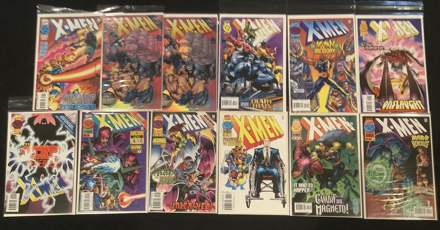 X-Men 1991 (Vol 2) Run #1-79 + Variants & Annuals! (See Photos) Jim Lee