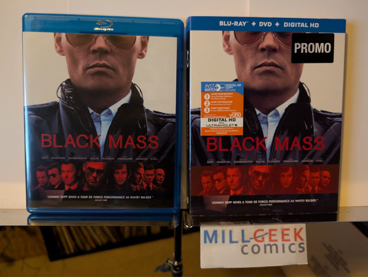 Black Mass, Johnny Depp, with Slip Cover (Blu-Ray) -JD