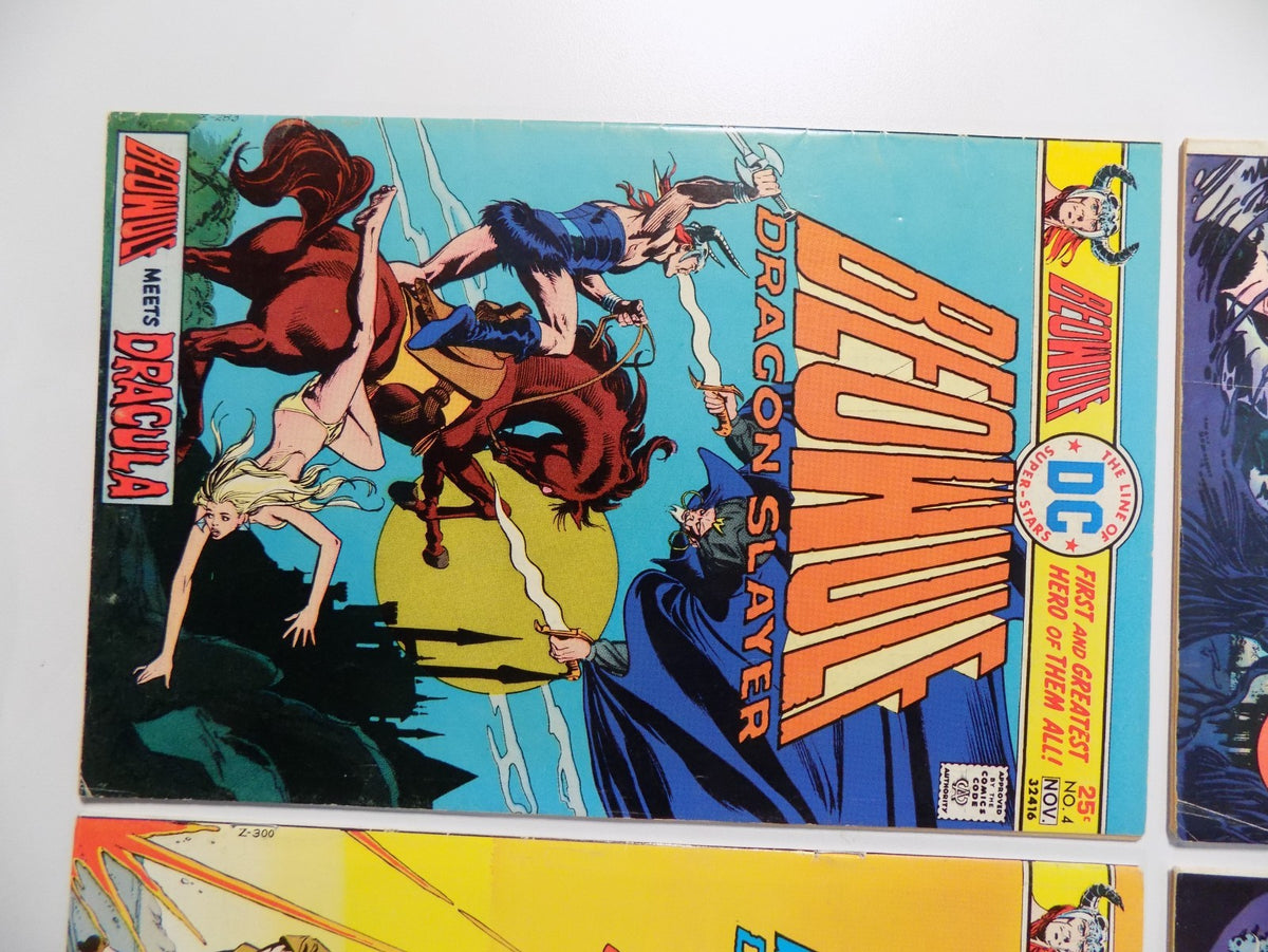Beowulf Dragon Slayer #1-6 DC Comics May 1975-March 1976 Fine or Better