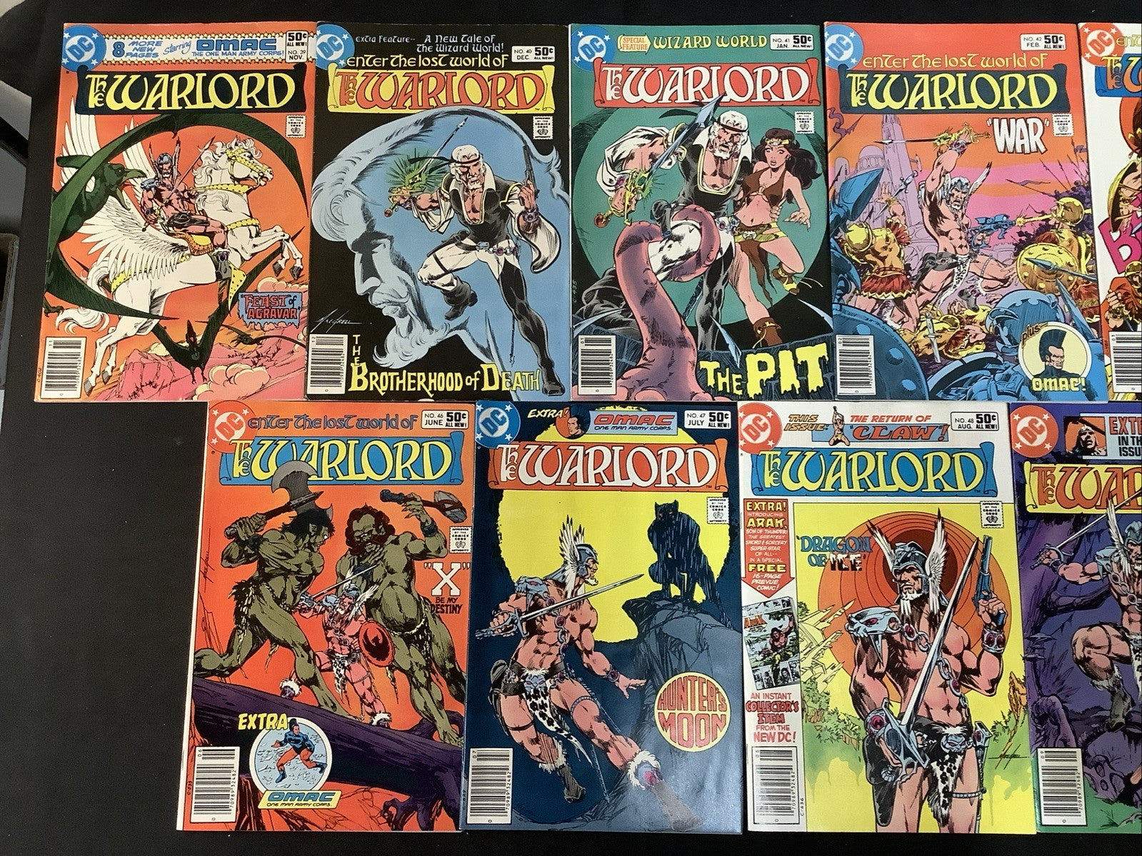 Warlord #1-86 + Annuals #1-4 & 1st Issue Special #8, 1st App Warlord, See Pics
