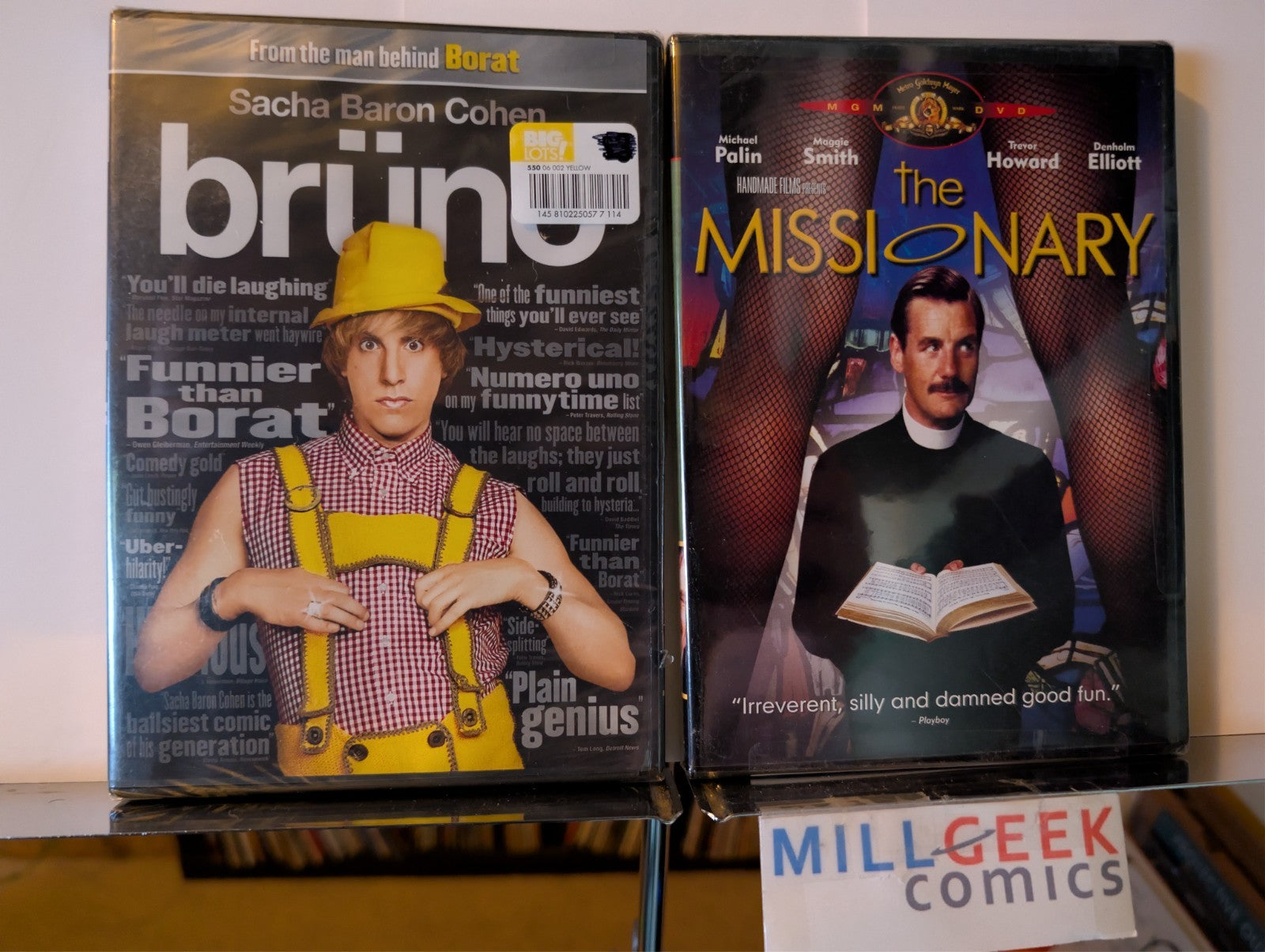 Bruno / The Missionary, 2 Movie Set Brand New (DVD) -JD