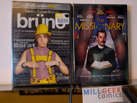Bruno / The Missionary, 2 Movie Set Brand New (DVD) -JD