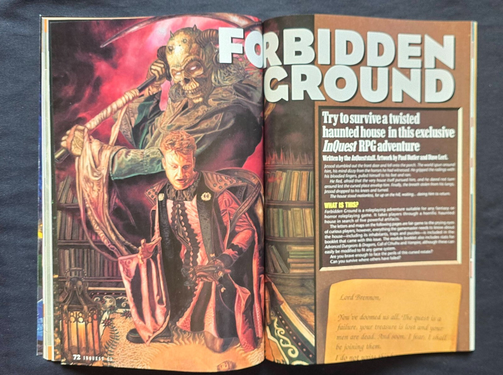 Inquest #43 - Magic Urza's Saga M:TG Magazine (November 1998)