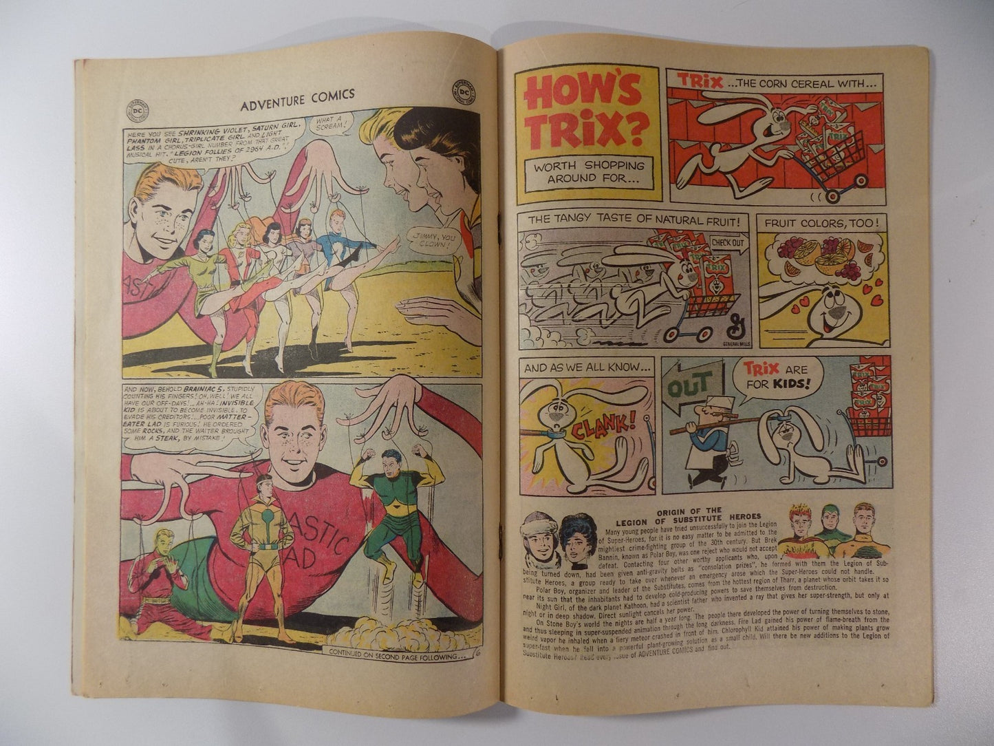 Adventure Comics #323 DC Comic August 1964 Fine