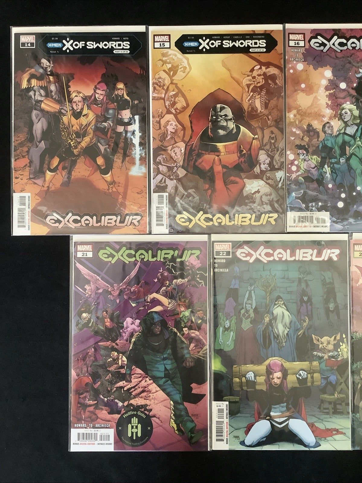 Excalibur #1-26 Complete Comic Series, Marvel, Tini Howard/Marcus To, 2019