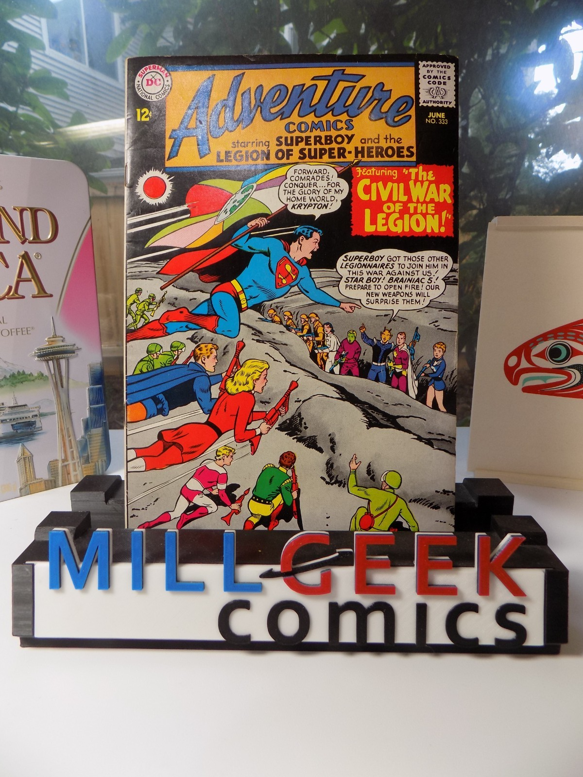 Adventure Comics #333 DC Comic June 1965 Very Fine-