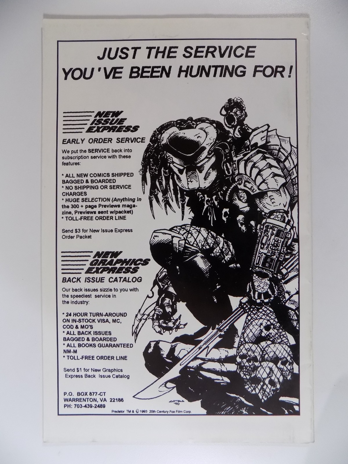 Comic Talk #3 May 1993 Fine/Very Fine