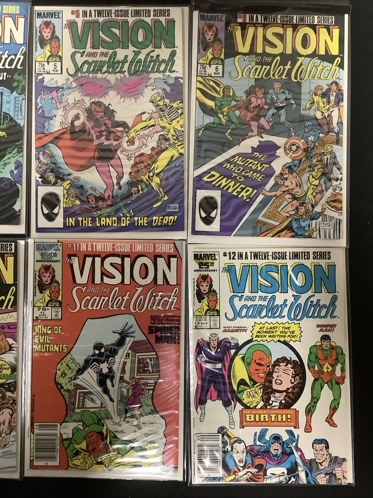 Vision And Scarlet Witch #1-12 Complete Comic Set, 1st App Billy/Tommy Maximoff
