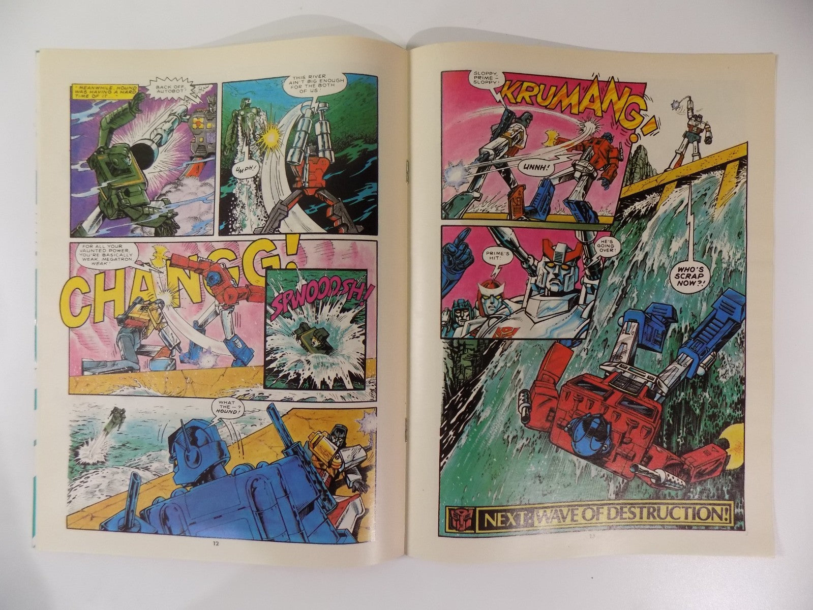 Transformers Spring Special - Marvel UK Comic Magazine 1987 Near Mint-