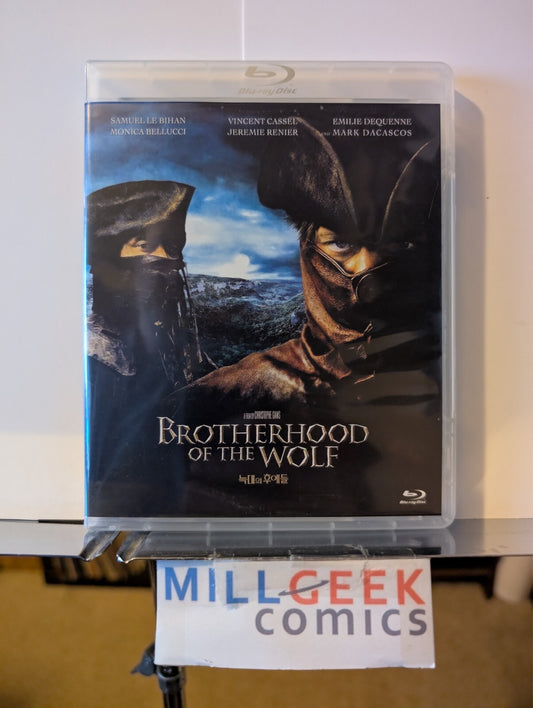 Brotherhood of the Wolf, Korean Import (Blu-Ray 2001) Like New -JD