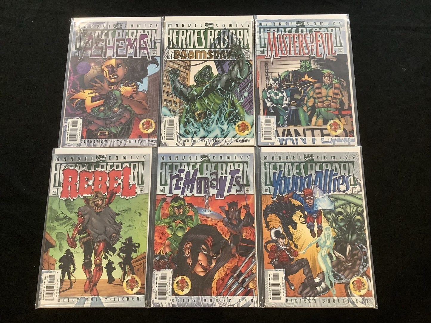Heroes Reborn Comic bundle: See Photo For Details, 6 Comics Total