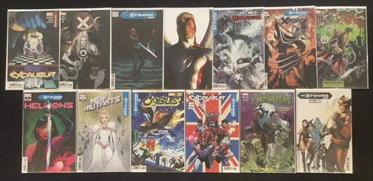 X Of Swords Comic Set: Parts 1-22 Complete + Prelude + Handbook, 25 Comics Total