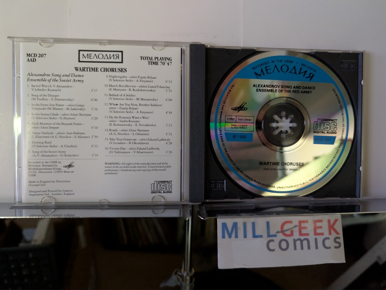 Classical Music 2 CD Lot (Wartime Choruses, If You Love Me Se Tu M'ami) -JD