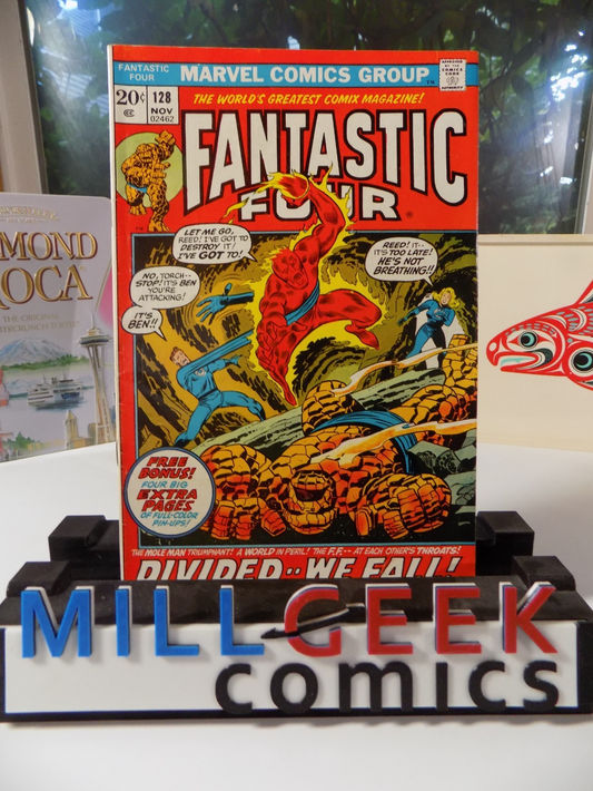 Fantastic Four #128 Marvel Comic November 1972 Very Fine
