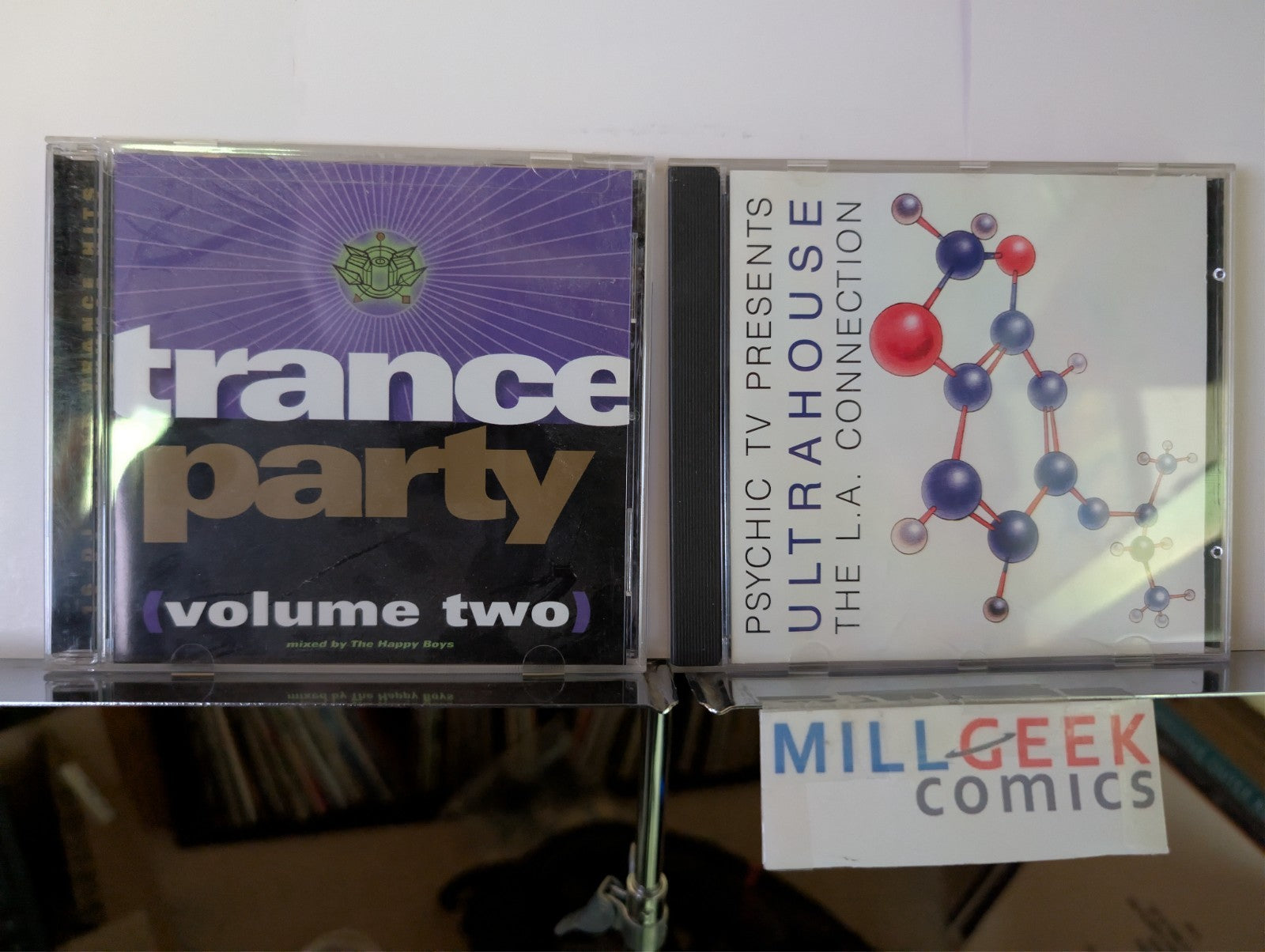 Trance House Party 2 CD Lot (The Happy Boys & Psychic TV) -JD