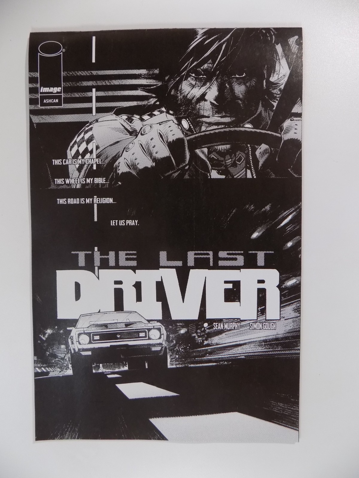 The Last Driver Ashcan Image Comic Sean Murpht 2026