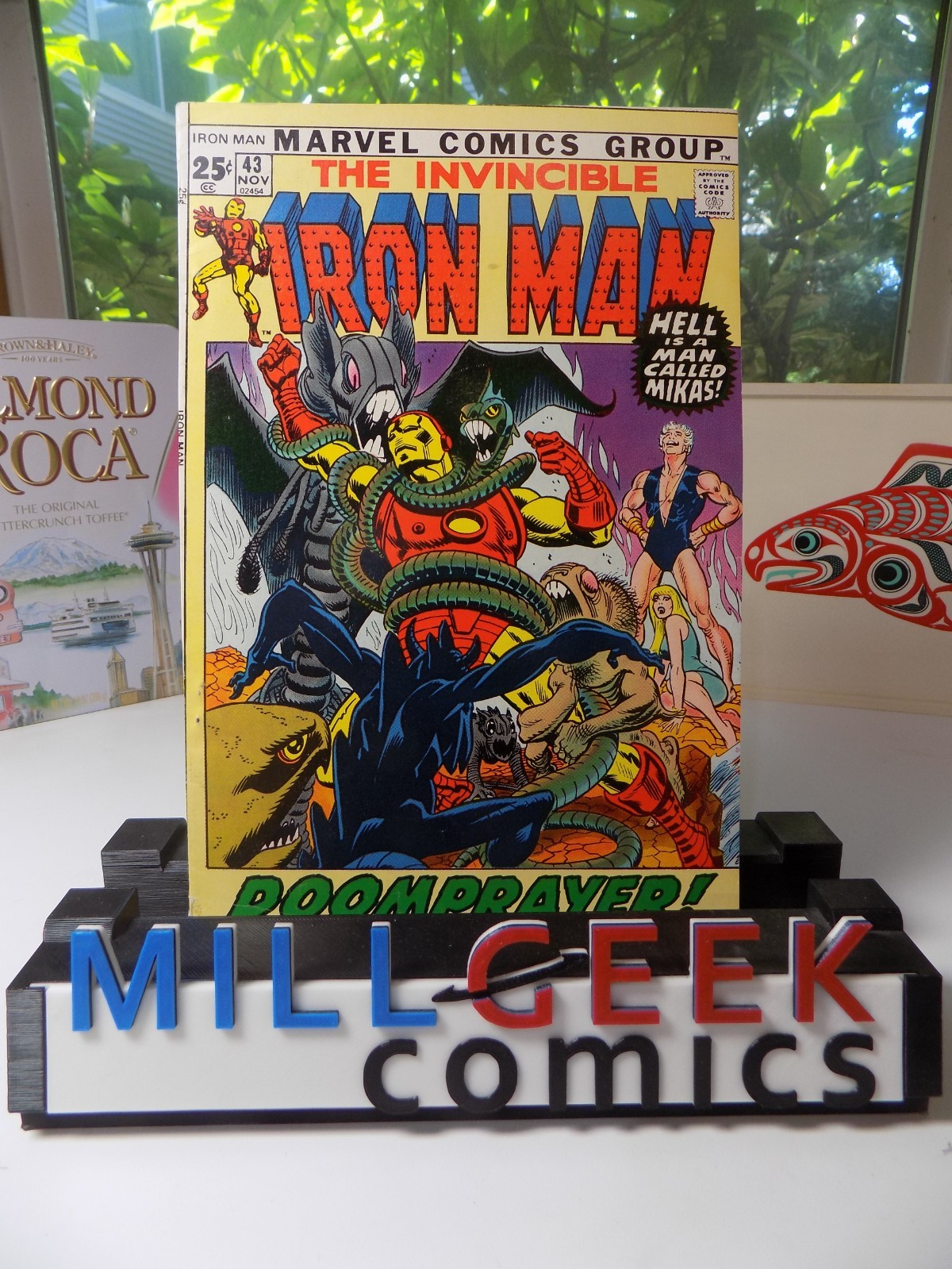 Iron Man #43 Marvel Comic November 1971 Very Fine-