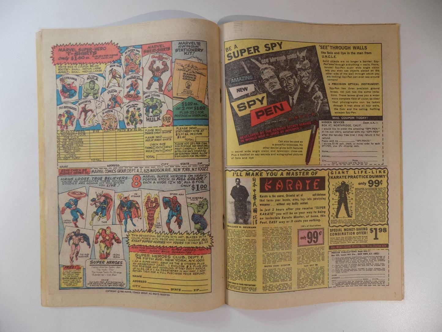 Strange Tales #157 Marvel Comic June 1967 Very Good/Fine
